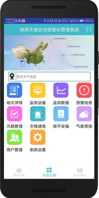 地灾技术员主界面